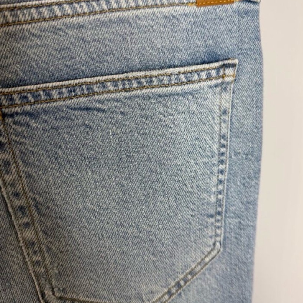 AYR the Roadie Jeans Women’s Relaxed Straight Leg Vintage Look Sz 27 - Picture 13 of 14